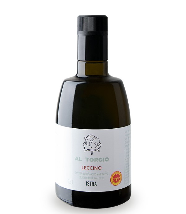 Olio extravergine d'oliva - etichetta bianca LECCINO